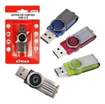 Mini Leitor De Cartão Micro Sd Tf Adaptador Usb Pendrive