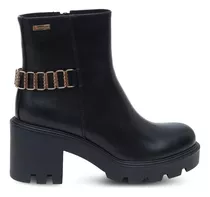 Botas Botinetas Lady Stork Rebeca Cierre Taco Urbanas