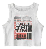 Remera Louis Tomlinson All This Time Top Musculosa Corta 