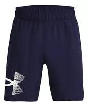 Short Hombre Under Armour Tech Wordmark Graphic Azul