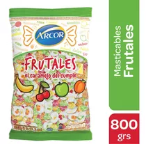 Caramelos Arcor Masticables Fruta 800 Gr