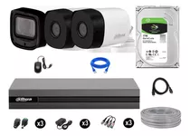 Cámaras Seguridad Exterior Kit 3 Varifocal Full Hd 1tb P2p