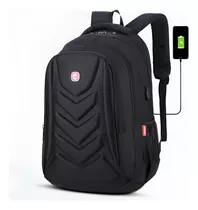 Mochila Antirrobo Impermeable Liceal Oficina Reforzada Usb