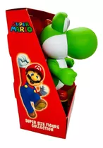 Bonecos Grandes 25cm Yoshi Super Mario Na Caixa