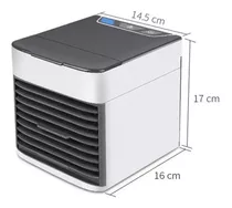 Mini Aire Acondicionador Portátil Enfriador Hexagonal Color Blanco