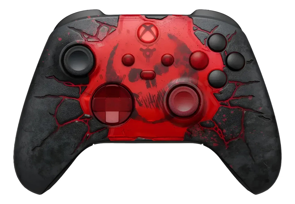 Control Xbox Gears Of War E-day Limited Edition Inalambrico Rojo