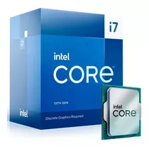 Procesador Gamer Intel Core I7-13700f Bx8071513700f De 16 Núcleos Y  5.1ghz De Frecuencia Con Gráfica Integrada
