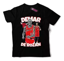 Remera Chicago Bulls Demar De Rozan Nba4 Dtg Premium