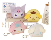 Monedero Hello Kitty Kuromi My Melody Cinnamoroll Pompom