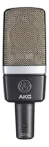 Microfone Akg C214 Condensador Cardioide Cor Preto