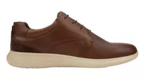 Zapato Casual Tipo Derby Flexi 3004 Moka Para Hombre