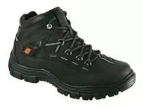 Botina Bota Masculina Adventure Trekking Couro Azimute 602