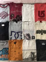 Remeras (vans-burton-rip Curl-levis-dc-rusty-camaron Brujo)