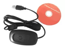 Gamepad Inalámbrico Pc Adaptador Usb Receptor Para Xbox 360