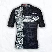 Jersey Ciclismo / Africa Totem Black / Remera Mtb