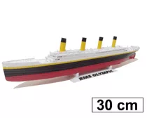 Miniatura Navio Rms Olympic 30 Cm + Suporte