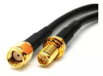 Cable Extension 15m Pigtail Rp Sma 15 Metros / Antena Wifi