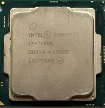 Processador Gamer Intel Core I7-7700k De 4 Núcleos E 4.5ghz