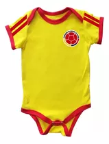 Mameluco Camiseta Colombia Bebé 100% Algodón