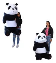 Oso Panda Sentado Escandaloso Peluche Ultrasuave X 1 Mt