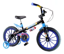 Bicicleta Infantil De Passeio Nathor Aro 16 Tech Boys Menino
