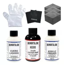 Kit Reparador De Volantes 3 Pasos Tinta/cuero Liquido Sella