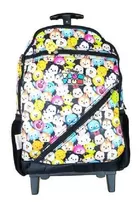 Mochila Tsum Tsum 16 Pulgadas Con Carro Zu359