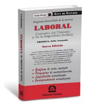 Guía De Estudio Laboral -última Edición- Ed. Estudio