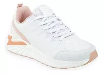 Zapatillas Mujer Head Blancas Con Rosa - Oferta 30% Off