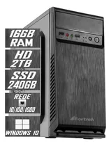 Pc Computador Cpu I5 / Hd 2tb + Ssd 240gb / 16gb Memória Ram