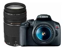 Canon Eos Rebel T7 18-55mm Is Ii + 75-300mm Iii Kit Dslr