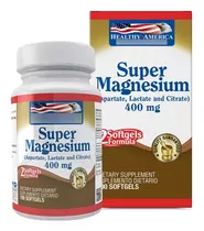 Súper Magnesium 400mg 100 Softgel - Unidad a $57000