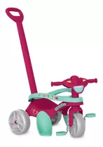 Triciclo Mototico Passeio E Pedal Rosa Bandeirante