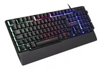 Teclado Gamer Com Led Kg-60bk C3tech Anti-ghosting Abnt2