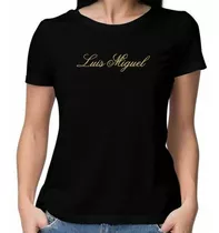 Remera Mujer Luis Miguel-algodón Premium