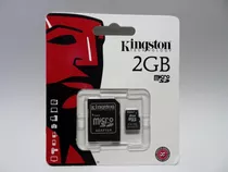 Cartão De Memoria Micro Sd 2gb Kingston Com Adptador