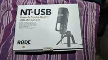 Micrófono Rode Nt-usb Casi Sin Uso (en Caja - Inmaculado)