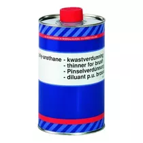 Diluyente De Poliuretano Brochas (500 Ml), Azul