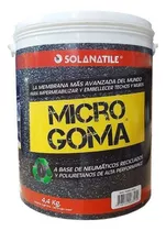 Membrana Impermeabilizante Microgoma P/piso Y Pared 4.4 Kgs Color Gris