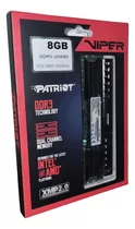 Memoria Ram Patriot Viper Ddr3 De 8 Gb A 1600 Mhz (pv38g160c0)