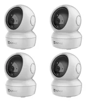 Combo X4 Cámara Ezviz C6n Wifi 1080p Seguimiento 360°