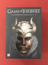 Dvd - Box Game Of Thrones - Temp. 1 A 5 Completas - Semin