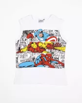 Musculosa Niño Avengers Vengadores Sudadera Original