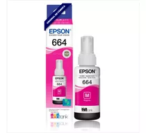 Refil Tinta Epson 664 Magenta / Rosa Original