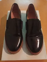Zapatos Negros Acharolados, Talle 37