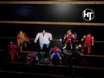 Marvel Comics, X Men,  Spiderman, Mini Figuras, De Metal