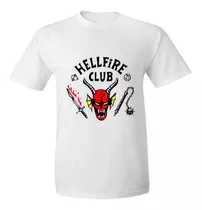 Remera Unisex Sublimada Hellfire Club Stranger Things