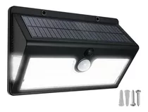 Panel Reflector Solar Libercam  Ledrf-240 Sensor De Movimiento 52 Led Ip65 Luz Blanca 3 Funciones Inalambrico