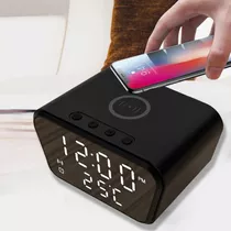 Reloj Con Cargador Inalámbrico 2 En 1  Despertador *itech