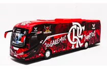 Miniatura Ônibus Flamengo Jogaremos Juntos 45 Centímetros.